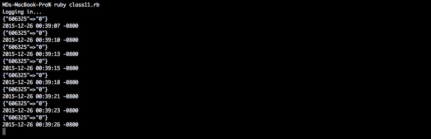 log